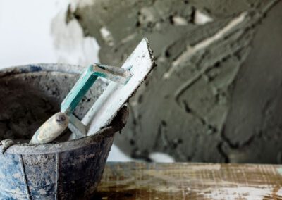 Plastering cement